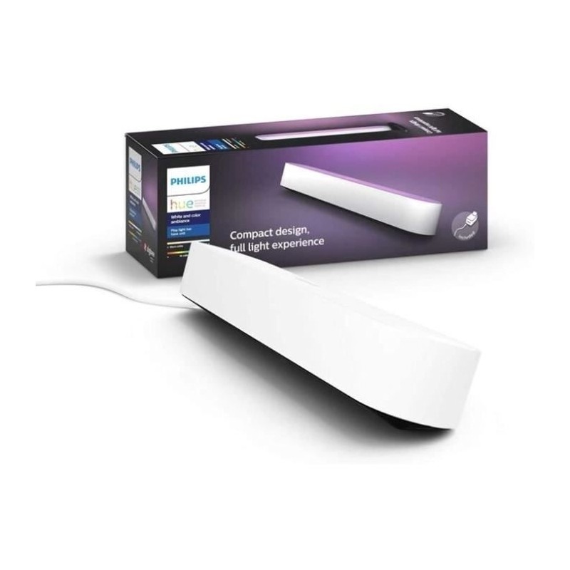 Lampe connectée Philips Hue Hue Play Pack x1 - Blanc Lampe connectée Philips Hue Hue Play Pack x1 - Blanc