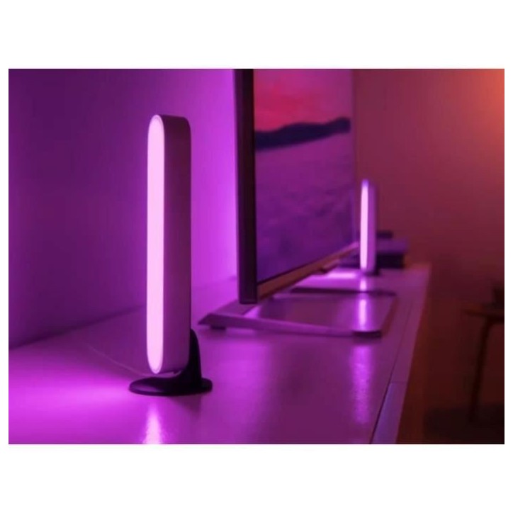 Philips Hue Play Pack x2 - Blanc - LED compatible Bluetooth - Lumiere connectée Philips Hue Play Pack x2 - Blanc - LED compatible Bluetooth - Lumiere connectée