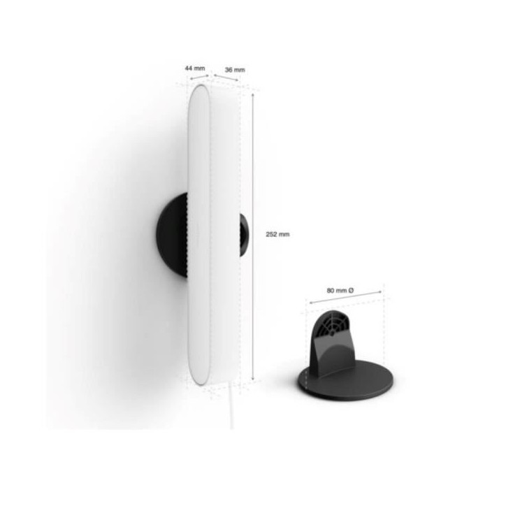 Philips Hue Play Pack x2 - Blanc - LED compatible Bluetooth - Lumiere connectée Philips Hue Play Pack x2 - Blanc - LED compatible Bluetooth - Lumiere connectée