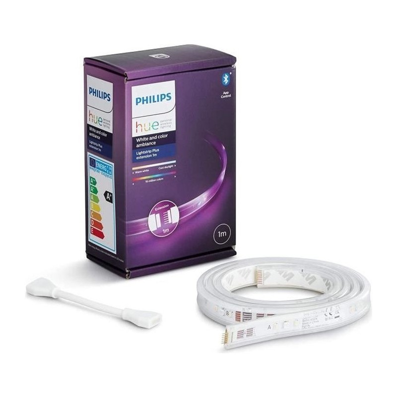 Philips Hue White & Color Ambiance Indoor LightStrips extension 1m, V4 Philips Hue White & Color Ambiance Indoor LightStrips extension 1m, V4