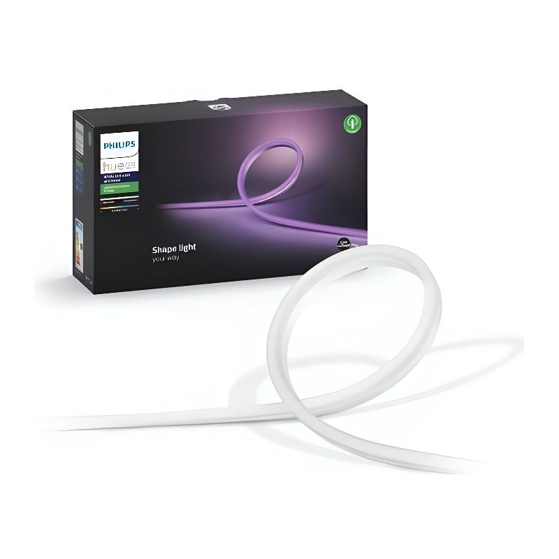 Ruban lumineux connecté Philips Hue White Outdoor Lightstrip - 5 m po Ruban lumineux connecté Philips Hue White Outdoor Lightstrip - 5 m po