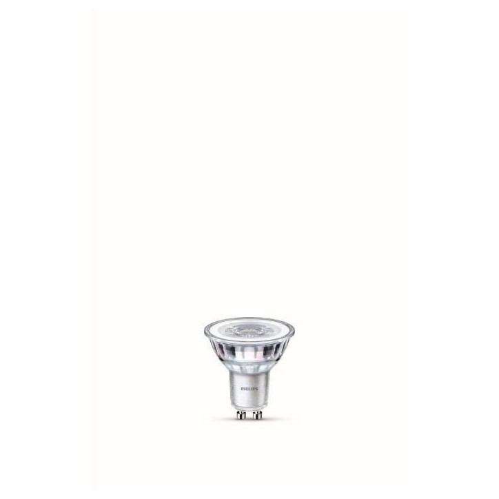 Philips Ampoule LED Equivalent50W GU10 Blanc chaud Non Dimmable Philips Ampoule LED Equivalent50W GU10 Blanc chaud Non Dimmable
