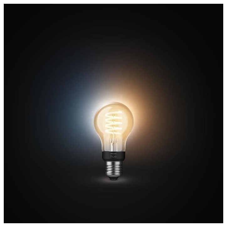 Philips Hue White Ambiance, ampoule LED connectée Filament E27, compatible Bluetooth, fonctionne avec Alexa, Google et Homekit Philips Hue White Ambiance, ampoule LED connectée Filament E27, compatible Bluetooth, fonctionne avec Alexa, Google et Homekit