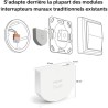 Module d'interrupteur mural - PHILIPS HUE - Pack de 2 - Blanc - Compat