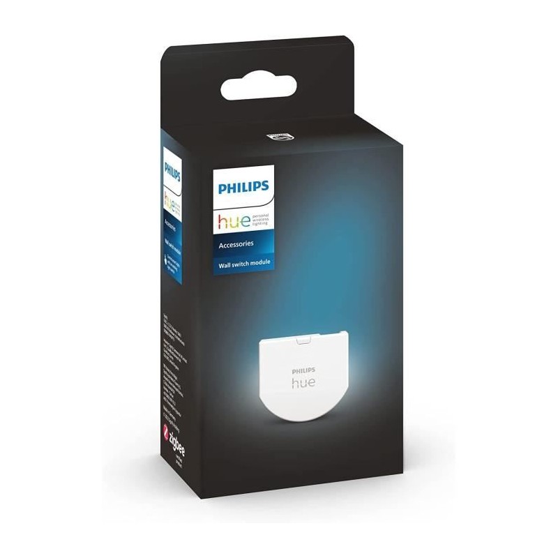 Module d'interrupteur mural Philips Hue - Blanc - Compatible Alexa, Go Module d'interrupteur mural Philips Hue - Blanc - Compatible Alexa, Go