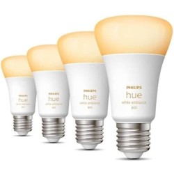 Philips Hue White Ambiance, ampoule LED connectée E27, équivalent 60