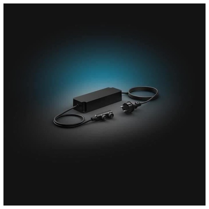 Câble alimentation 100W - Philips Hue Outdoor - Noir - Electrique Câble alimentation 100W - Philips Hue Outdoor - Noir - Electrique