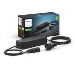 Câble alimentation 100W - Philips Hue Outdoor - Noir - Electrique