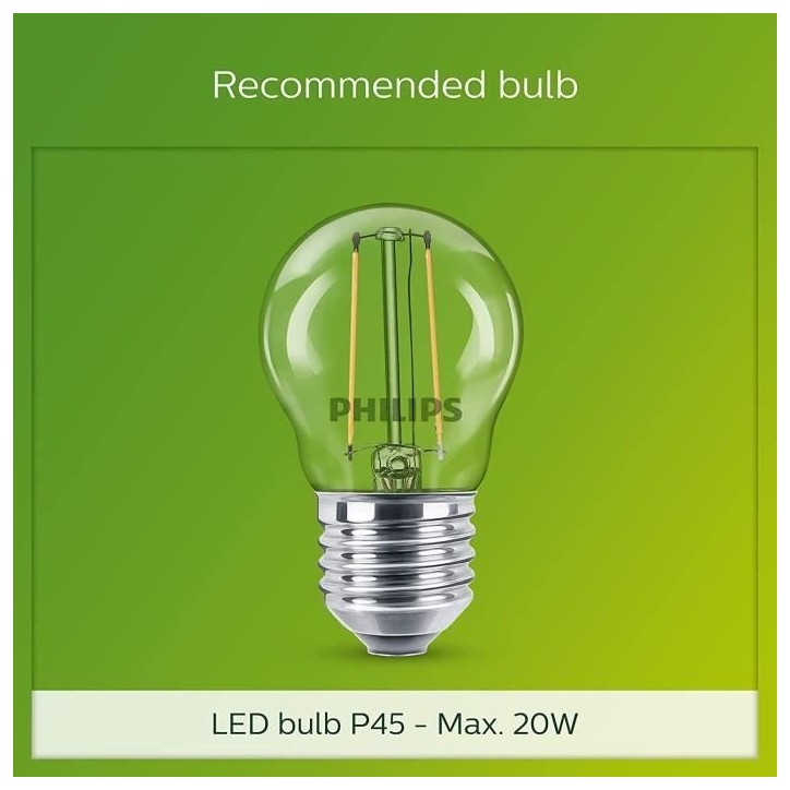 Lampadaire d'extérieur PHILIPS UTRECHT - Anthracite - 20W - Résistant aux intempéries Lampadaire d'extérieur PHILIPS UTRECHT - Anthracite - 20W - Résistant aux intempéries