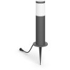 Borne extérieure PHILIPS Utrecht, basse tension 6W, 2700K - Anthracit