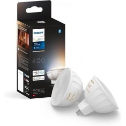 Ampoule connectée - PHILIPS HUE - MR16 - Lumiere blanche - Compatible
