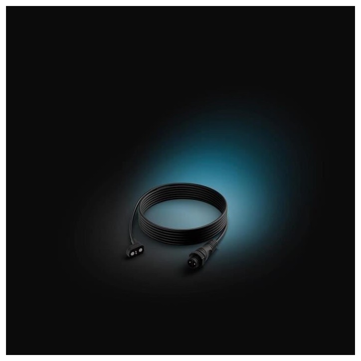 Câble de charge d'extérieur - Philips Hue - CSA-2DA - 5 m - 24 V - Noir Câble de charge d'extérieur - Philips Hue - CSA-2DA - 5 m - 24 V - Noir