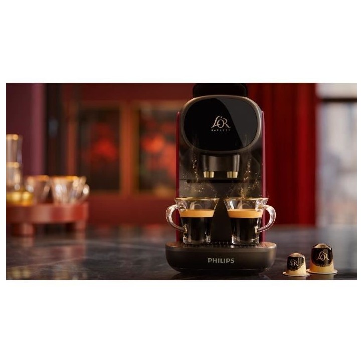 Cafetiere a dosette - PHILIPS - LM9012/50 - L'Or Sublime - Rouge