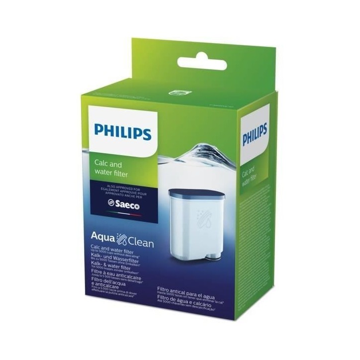 Filtre a eau et a calcaire AquaClean pour machine Espresso PHILIPS CA6903/10 Filtre a eau et a calcaire AquaClean pour machine Espresso PHILIPS CA6903/10