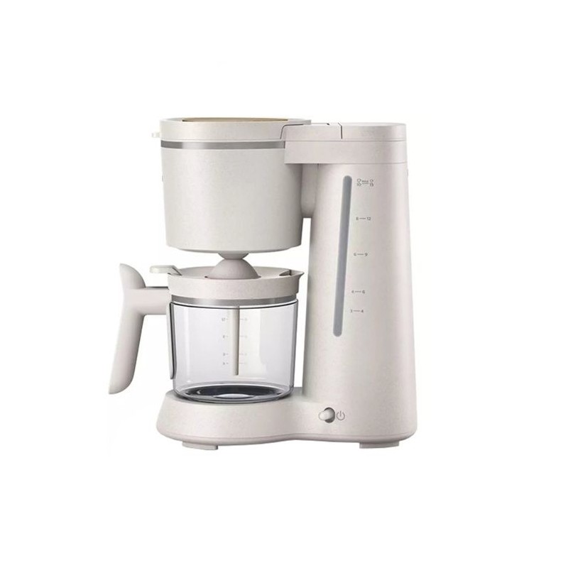 Cafetiere filtre - PHILIPS - HD5120/00 - 1.2 L - Blanc mat - Écologiq Cafetiere filtre - PHILIPS - HD5120/00 - 1.2 L - Blanc mat - Écologiq