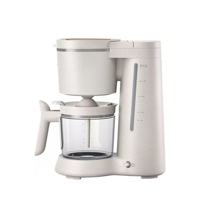 Cafetiere filtre - PHILIPS - HD5120/00 - 1.2 L - Blanc mat - Écologique