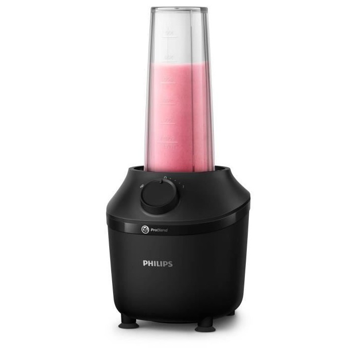 Blender - PHILIPS - Daily HR2041/41 - 4 lames ProBlend 4 – Capacité maximale de 1,9L – 450 W - 1 vitesse - Fonction pulse -