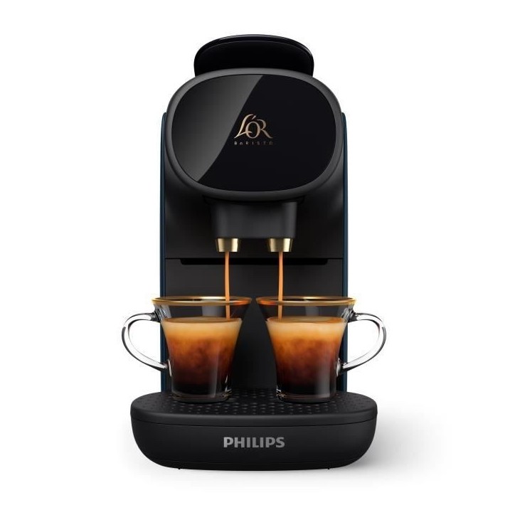 Machine a café double expresso PHILIPS L'Or Barista LM9012/40 - Bleu nuit Machine a café double expresso PHILIPS L'Or Barista LM9012/40 - Bleu nuit