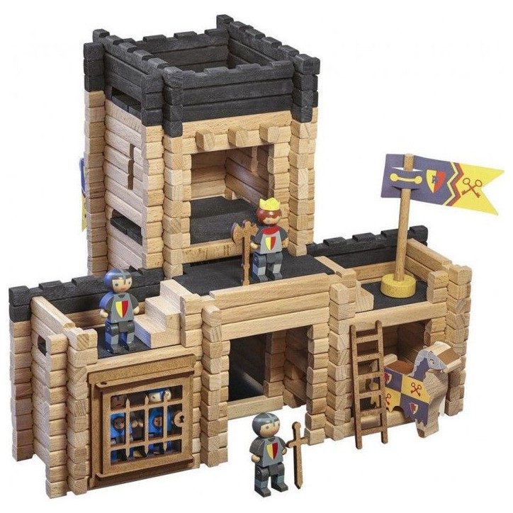 Château Fort et Catapulte - Jeu de construction - JEUJURA - 270 pieces