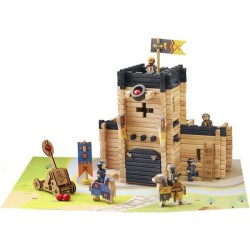 Château Fort et Catapulte - Jeu de construction - JEUJURA - 270 piece