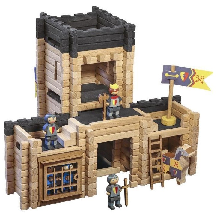 Château Fort et Catapulte - Jeu de construction - JEUJURA - 270 pieces