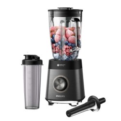 Blender - PHILIPS HR3041/00 - Bol 2 L - gourde incluse - lames amovibl