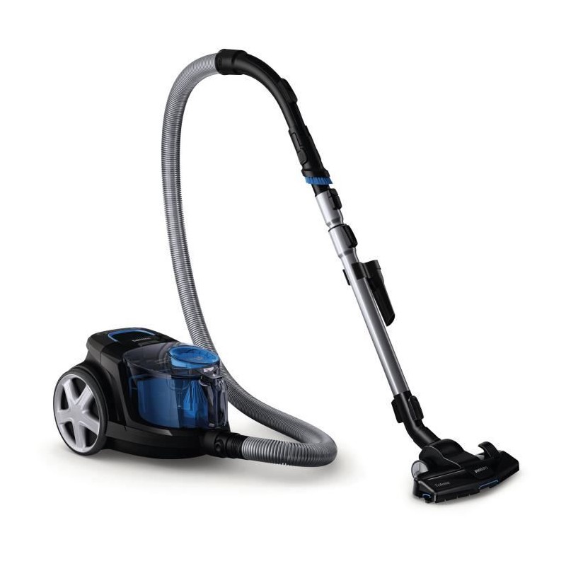 Aspirateur traineau sans sac - PHILIPS FC9331/09 - 900 W - 1,5 L - Noi Aspirateur traineau sans sac - PHILIPS FC9331/09 - 900 W - 1,5 L - Noi