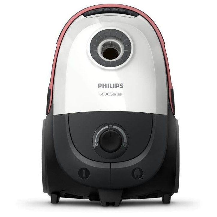 Aspirateur traineau avec sac - PHILIPS XD6122/12 - 900 W - 4 L - Blanc polaire Aspirateur traineau avec sac - PHILIPS XD6122/12 - 900 W - 4 L - Blanc polaire