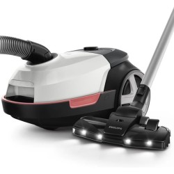 Aspirateur traineau avec sac - PHILIPS XD6122/12 - 900 W - 4 L - Blanc