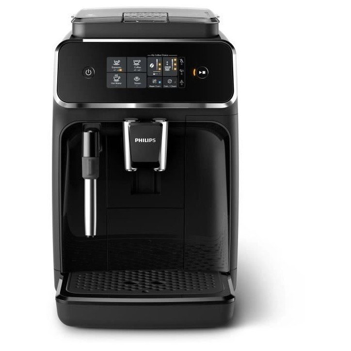 Machine a café Expresso broyeur - Philips - Avec mousseur - EP2225 - Noir Machine a café Expresso broyeur - Philips - Avec mousseur - EP2225 - Noir