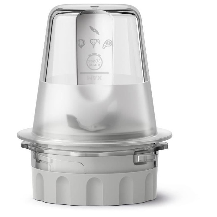 Blender - PHILIPS - Serie 3000 HR2291/20 - Bol en verre - Capacité 1.25L - 2 vitesses - 600W - Blanc