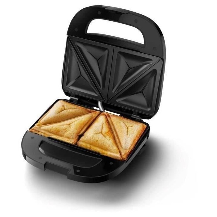 Appareil a croque-monsieur PHILIPS - HD2331/90 - Plaques triangulaires anti-adhésives - 750W Appareil a croque-monsieur PHILIPS - HD2331/90 - Plaques triangulaires anti-adhésives - 750W