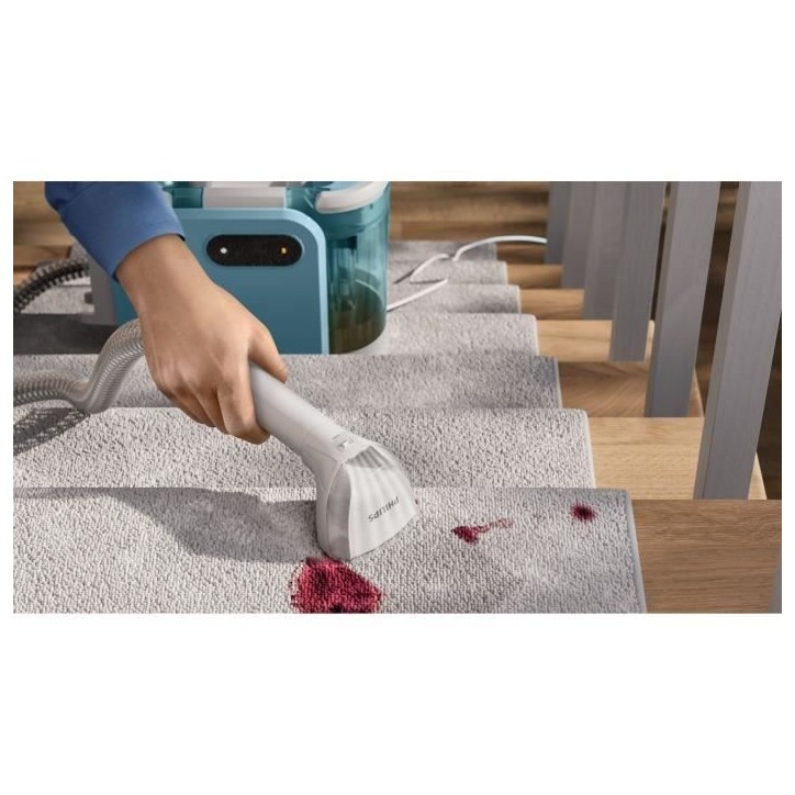 Détacheur Shampouineuse - PHILIPS Spot Cleaner XW3193/11 - Nettoie diverses surfaces textiles - Brosse large - Auto Clean Détacheur Shampouineuse - PHILIPS Spot Cleaner XW3193/11 - Nettoie diverses surfaces textiles - Brosse large - Auto Clean