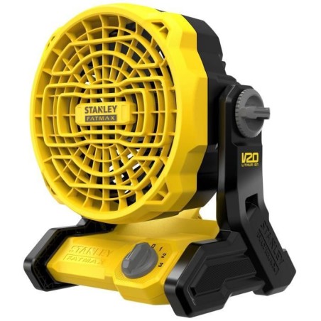 Ventilateur sans fil - Stanley Fatmax - SFMCE001B-XJ - 3 vitesses - Au