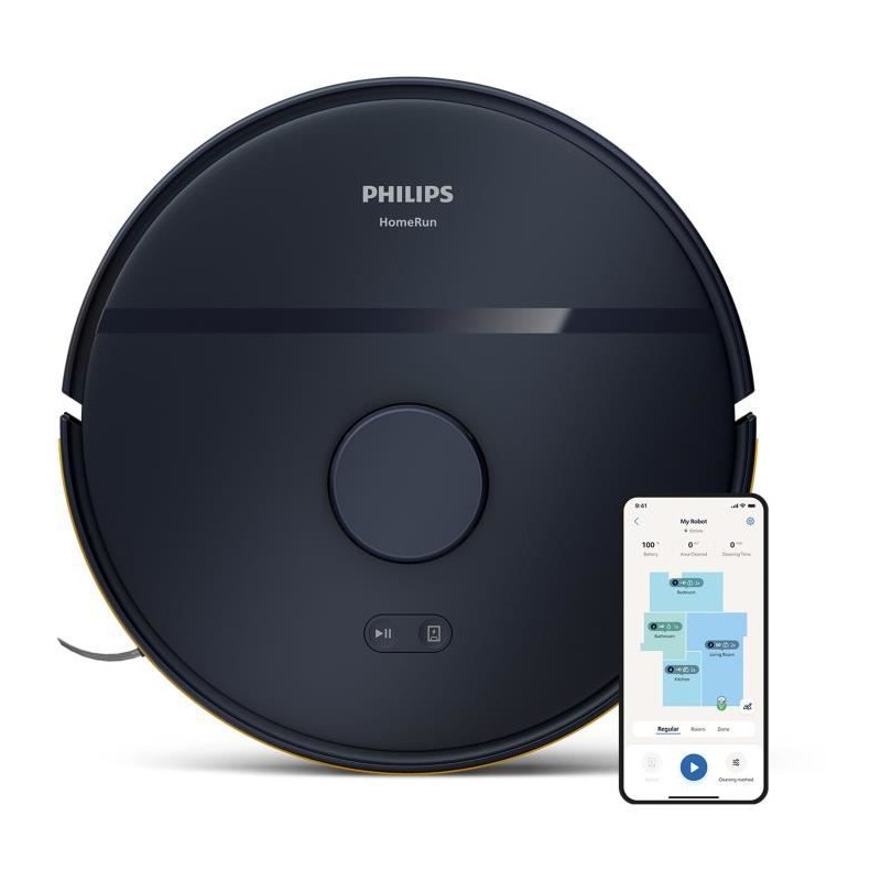 Aspirateur Robot Laveur - PHILIPS XU2000/15 - Puissance 6000 Pa - Navi Aspirateur Robot Laveur - PHILIPS XU2000/15 - Puissance 6000 Pa - Navi