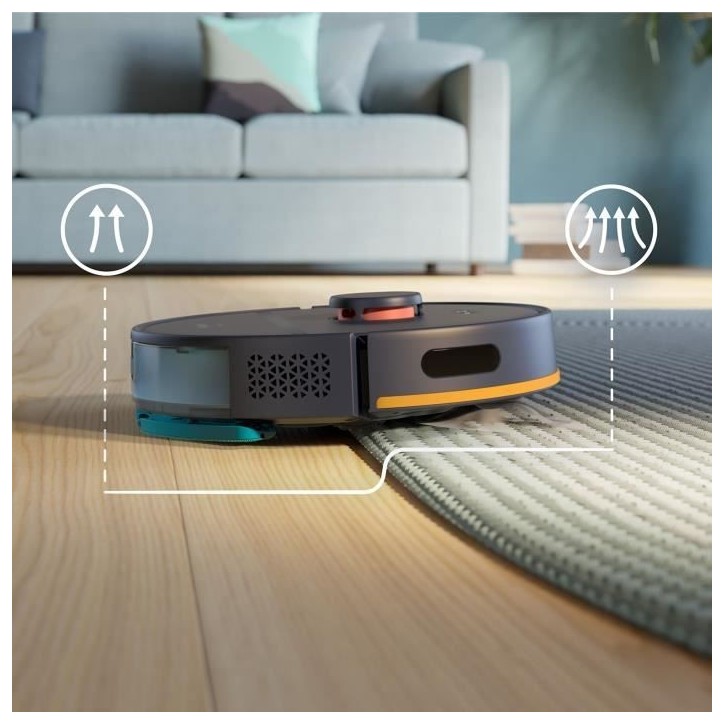 Aspirateur Robot Laveur - PHILIPS XU2000/15 - Puissance 6000 Pa - Navigation Laser Aspirateur Robot Laveur - PHILIPS XU2000/15 - Puissance 6000 Pa - Navigation Laser