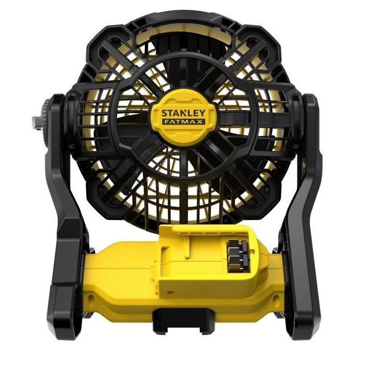 Ventilateur sans fil - Stanley Fatmax - SFMCE001B-XJ - 3 vitesses - Autonomie 8h - Sans batterie Ventilateur sans fil - Stanley Fatmax - SFMCE001B-XJ - 3 vitesses - Autonomie 8h - Sans batterie