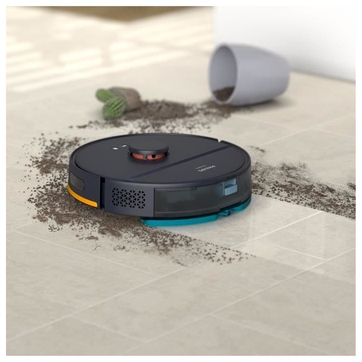 Aspirateur Robot Laveur - PHILIPS XU2000/15 - Puissance 6000 Pa - Navigation Laser Aspirateur Robot Laveur - PHILIPS XU2000/15 - Puissance 6000 Pa - Navigation Laser