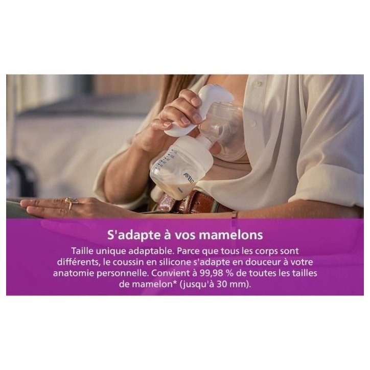 Kit tire-lait manuel - PHILIPS - Simple