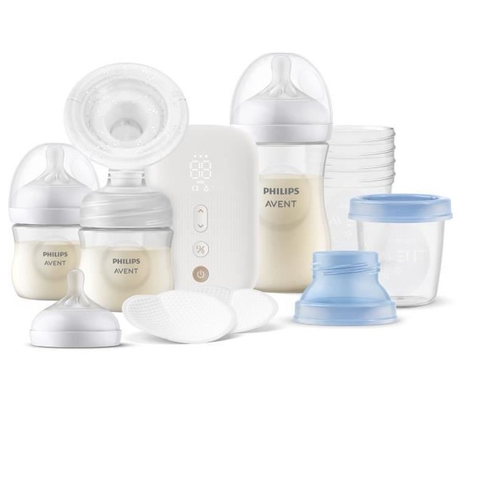 Kit tire-lait électrique - PHILIPS - Rechargeable - Simple - Natural Motion