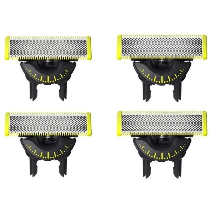Lot de 4 lames de rechange - PHILIPS - QP440/50 - Oneblade 360