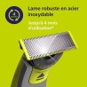 Lot de 4 lames de rechange - PHILIPS - QP440/50 - Oneblade 360