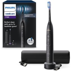 Brosse a dents - PHILIPS - HX7421/01 - Sonicare - Serie 7100 - Noir -