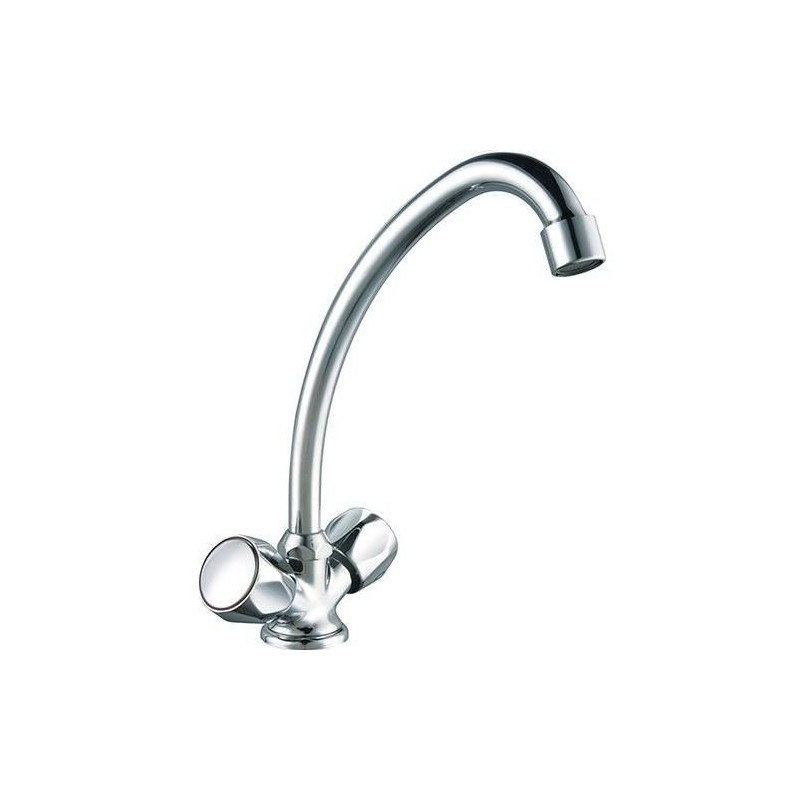 Mélangeur évier - Chromé - EDOUARD ROUSSEAU - Konfort