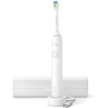 Brosse a dents - PHILIPS - HX7108/02 - Sonicare - Serie 5300 - Blanc - Eléctrique