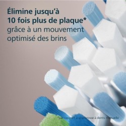 Lot de 4 tetes de brosse - PHILIPS - HX9044/88 - C3 black