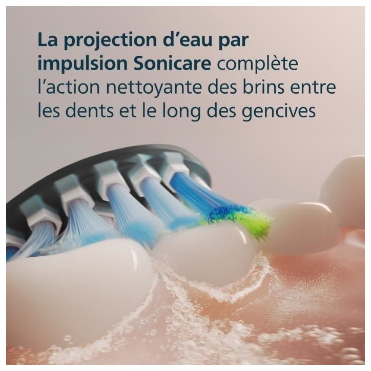Lot de 4 tetes de brosse - PHILIPS - HX9044/88 - C3 black