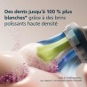 Lot de 4 tetes de brosse - PHILIPS - HX9044/88 - C3 black