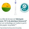 Lot de 8 tetes de brosse - PHILIPS - HX6058/87 - S2 white