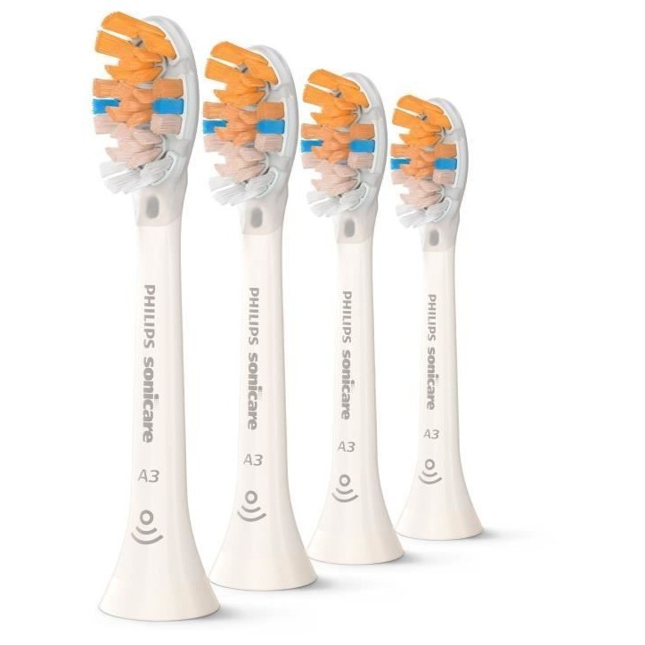 Lot de 4 tetes de brosse - PHILIPS - HX9094/87 - A3 white